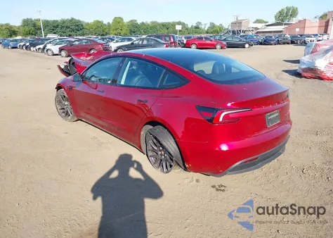 2024 Tesla Model 3 из США, поврежденный, VIN 5YJ3E1EB1RF742100